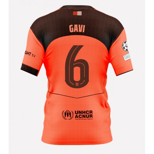 Barcelona Paez Gavi #6 Tredjeställ 2025-26 Kortärmad